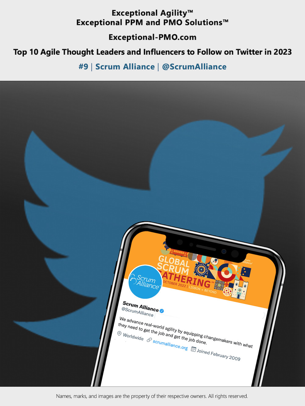 Exceptional-PMO_com - Top 10 Agile Thought Leaders and Influencers to Follow on Twitter in 2023 - 09 - lr - sq